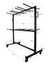 Chivari Hanging Cart for Metal Folding Chairs and Tables CART101TBL-AX-T