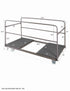 Chivari Steel Banquet Table Cart - Gray CART102G-AX-T