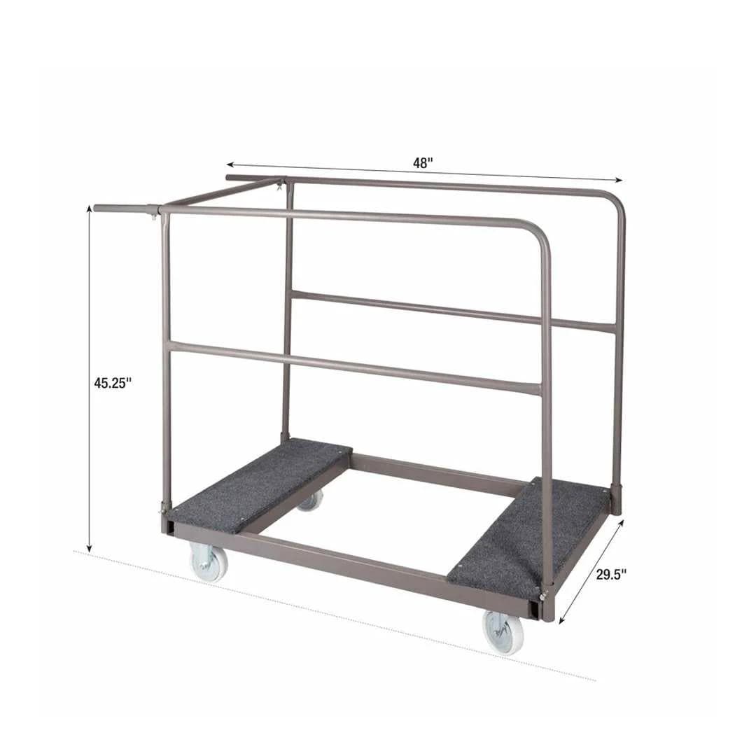 Chivari Steel Banquet Table Cart CART102HG-AX-T