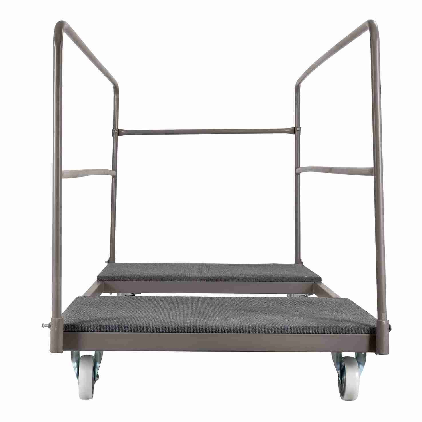 Chivari Extra Large Steel Banquet Table Cart - Gray CART105G-AX-T