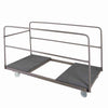 Chivari Extra Large Steel Banquet Table Cart - Gray CART105G-AX-T