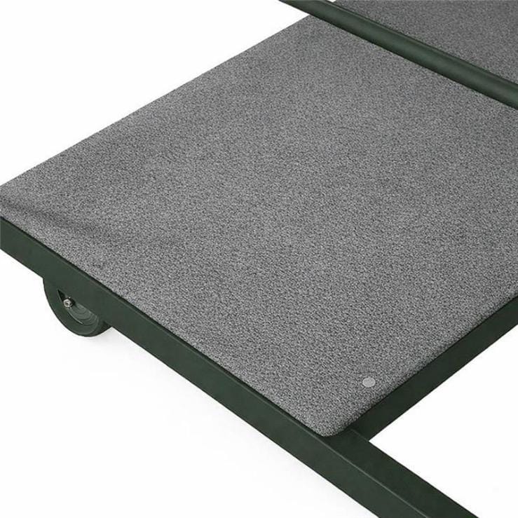 Chivari Extra Large Steel Banquet Table Cart CART105HG-AX-T