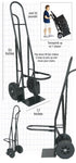 Chivari Space Saving Chiavari Chair Steel Stack Dolly CART106-ZG-T