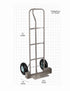 Chivari Steel Chair Stack Dolly for Chiavari, Church Chair, Banquet, Cross Back and other Stacking chairs - Gray CART106G-UNIV-AX-T