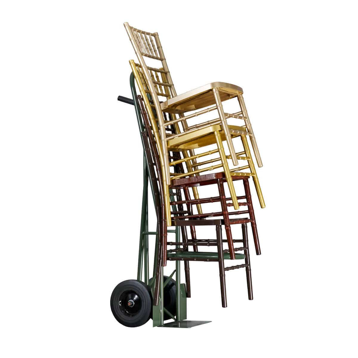Chivari Space Saving Chiavari Chair Steel Stack Dolly - up to 7 chairs CART106HG-AX-T