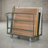 Chivari Dance Floor Cart Holds up to 24 Panels with Extra Wide 6" Wheels CART114HGDF-AX