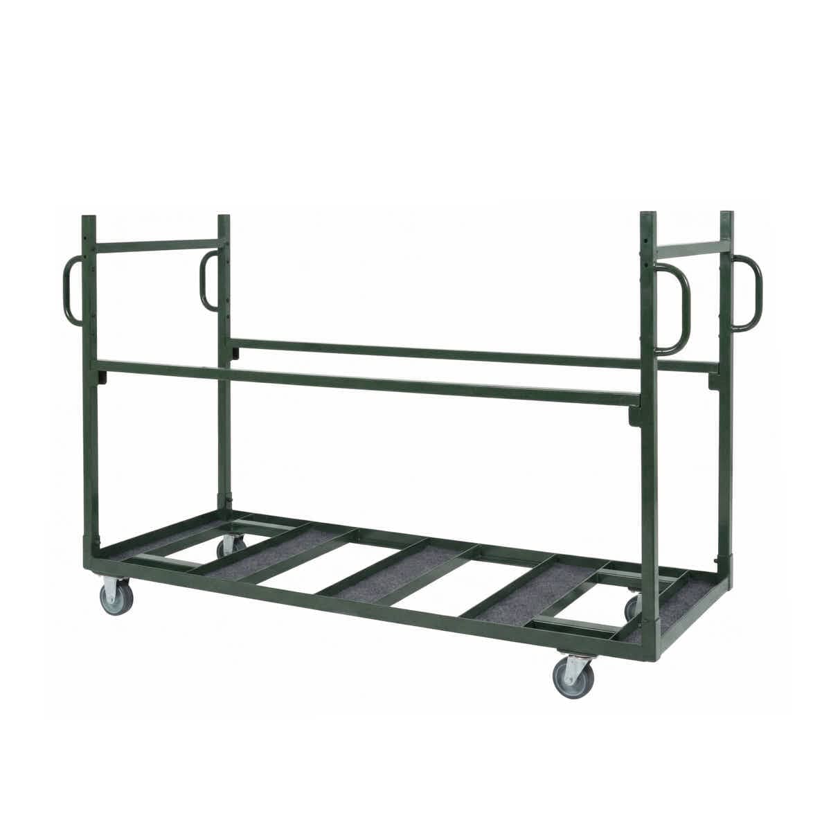 Chivari The Moover 115G Vertical Stacking Chair Cart, Open Deck, Holds Up To 32 Chairs CART115HG-AX