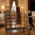 Chivari The Moover 115G Vertical Stacking Chair Cart, Carpeted Plywood Deck, Holds Up To 32 Chairs CART115HG-PC-AX