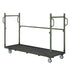 Chivari The Moover 115G Vertical Stacking Chair Cart, Carpeted Plywood Deck, Holds Up To 32 Chairs CART115HG-PC-AX
