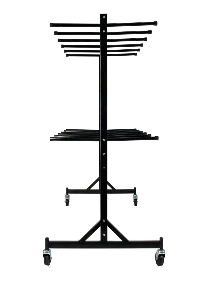 Chivari Hanging Chair Cart for Poly, Resin, Metal and Bamboo Folding Chairs CART101-AX-T