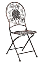 Barcelona Bistro Chair Bronze with Round Seat and Back
