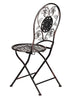 Chivari Barcelona Bistro Chair Bronze with Round Seat and Back CBBMRBR-AX-T