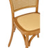 Chivari Chestnut Bent Cane Resin Chair CBCC-ZG-T
