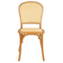 Chivari Chestnut Bent Cane Resin Chair CBCC-ZG-T