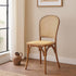 Chivari Chestnut Bent Cane Resin Chair CBCC-ZG-T
