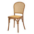Chivari Chestnut Bent Cane Resin Chair CBCC-ZG-T