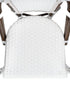 Toulouse White on White French Bistro Patio Dining Chair with Arms CBPAWD-AX-T