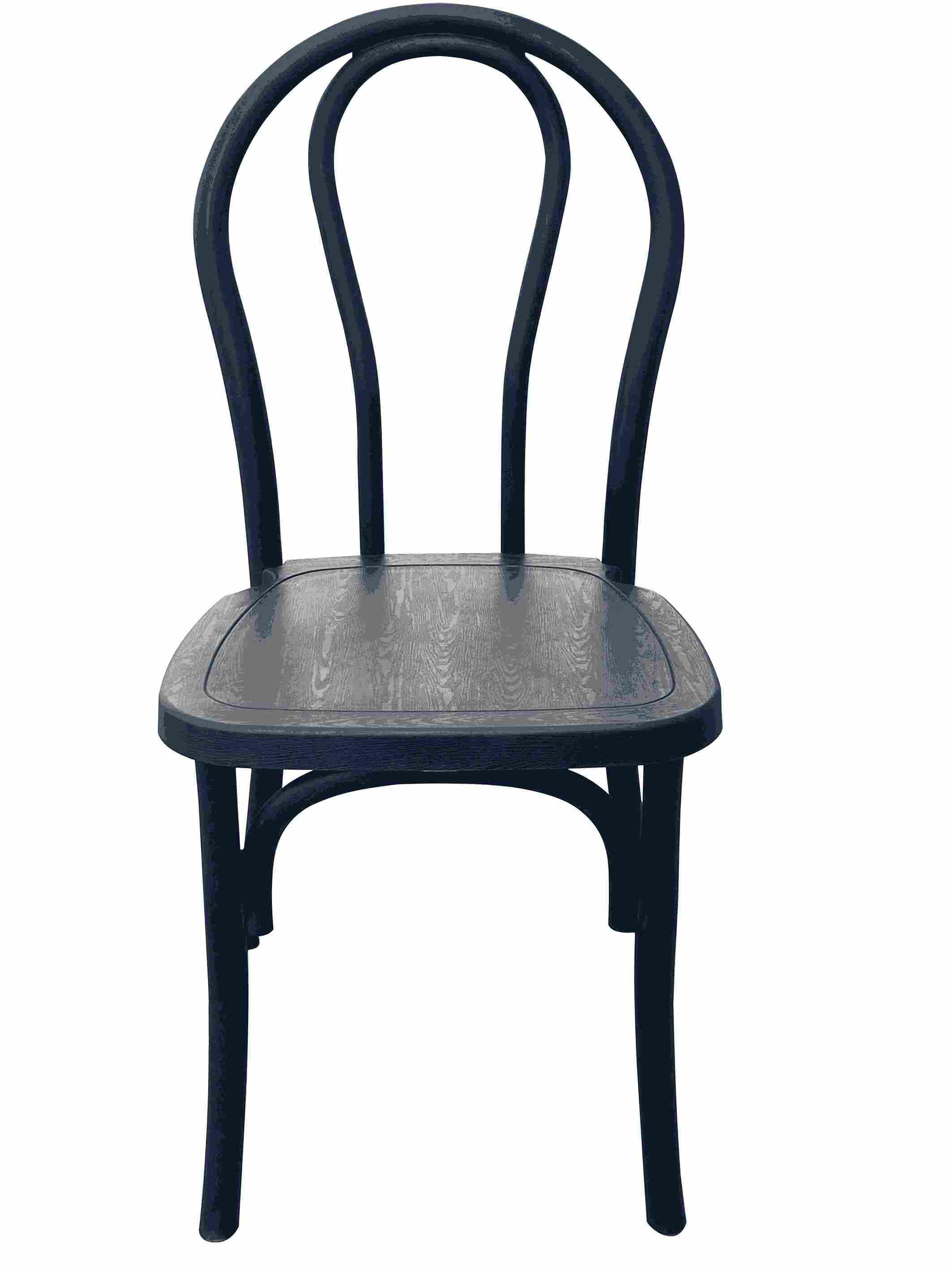Chivari Black Steel Skeleton™ Bentwood Chair CBRB-ST-AX