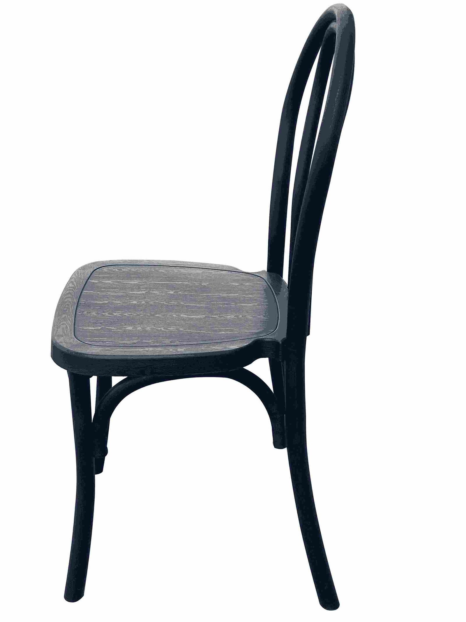 Chivari Black Steel Skeleton™ Bentwood Chair CBRB-ST-AX