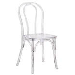 Clear Resin Bentwood Chair