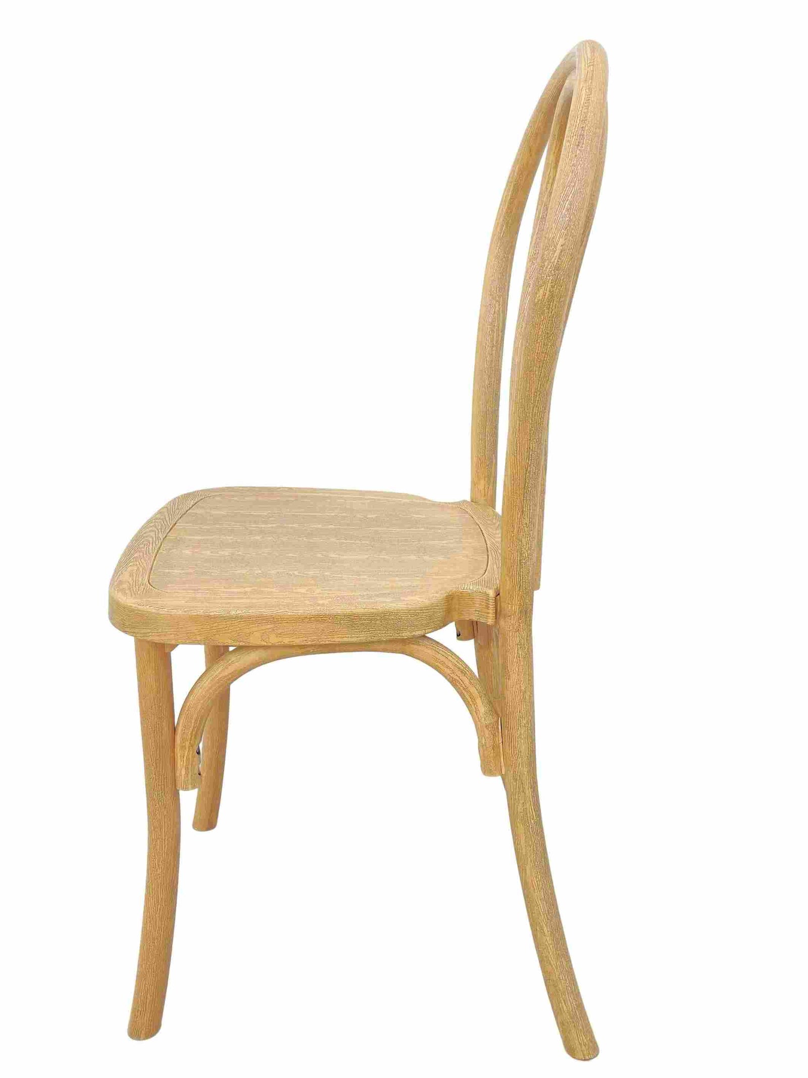 Chivari Natural Steel Skeleton™ Bentwood Chair CBRN-ST-AX