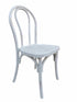 Chivari White Distressed Steel Skeleton™ Bentwood Chair CBRWD-ST-AX