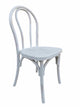 Chivari White Distressed Steel Skeleton™ Bentwood Chair CBRWD-ST-AX