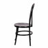 Chivari Black ToughWood™ Bentwood Chair with Round Seat CBWBR-ZG-T