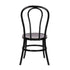Chivari Black ToughWood™ Bentwood Chair with Round Seat CBWBR-ZG-T
