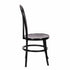 Chivari Black ToughWood™ Bentwood Chair with Round Seat CBWBR-ZG-T