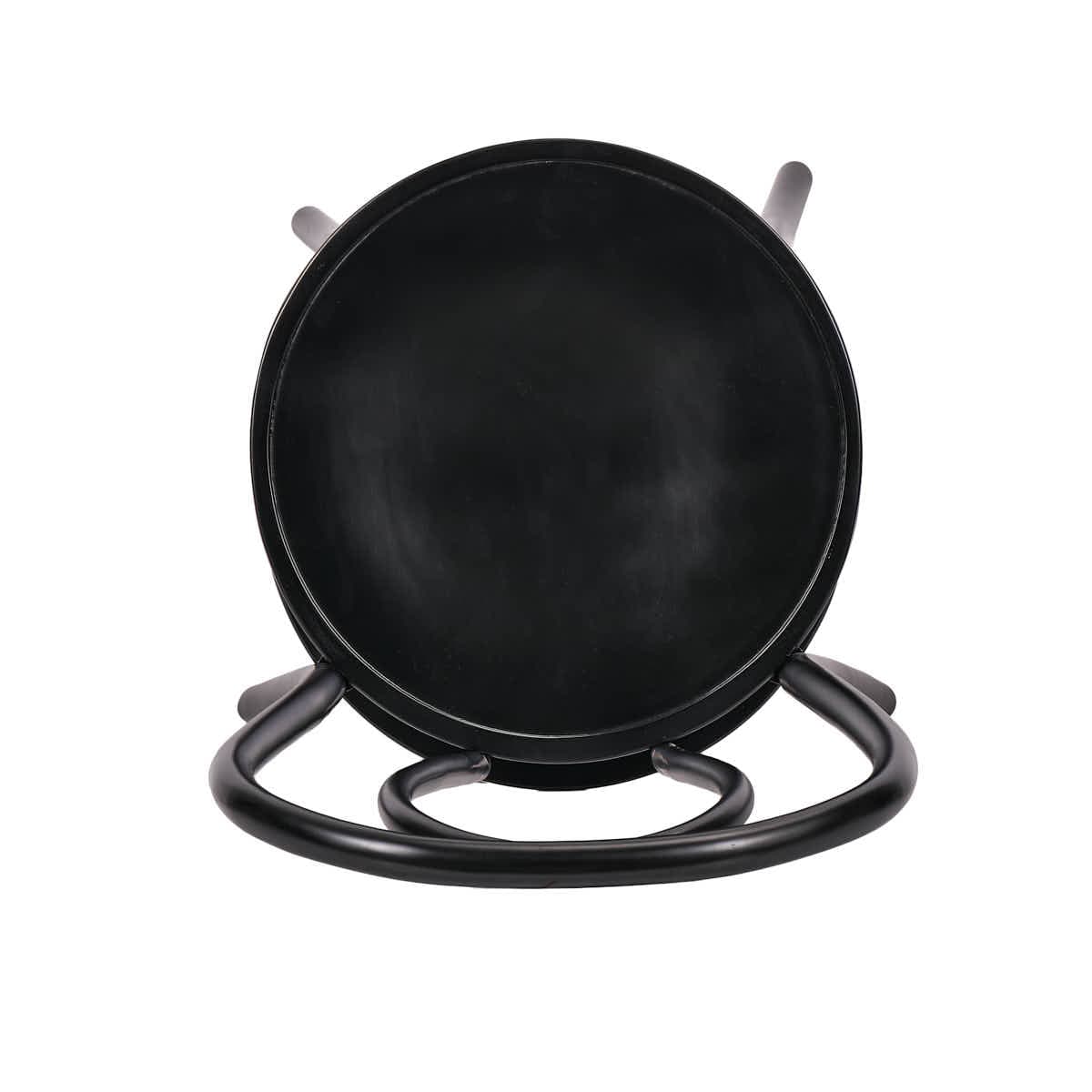 Chivari Black ToughWood™ Bentwood Chair with Round Seat CBWBR-ZG-T