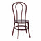 Chivari Mahogany ToughWood™ Bentwood Chair with Round Seat CBWMR-ZG-T