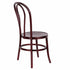Chivari Mahogany ToughWood™ Bentwood Chair with Round Seat CBWMR-ZG-T