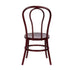 Chivari Mahogany ToughWood™ Bentwood Chair with Round Seat CBWMR-ZG-T