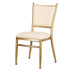 Chiavari 2.0 Bellissimo Champagne Gold Aluminum Chair with White Silicone Cushion