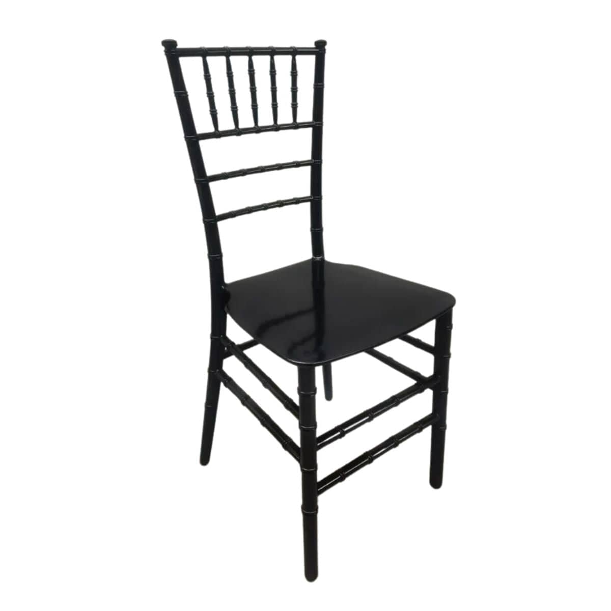 Chivari Black ThinResin™ Chiavari Chair CCRB-MONO-THIN-ZG-T