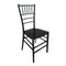 Chivari Black ThinResin™ Chiavari Chair CCRB-MONO-THIN-ZG-T