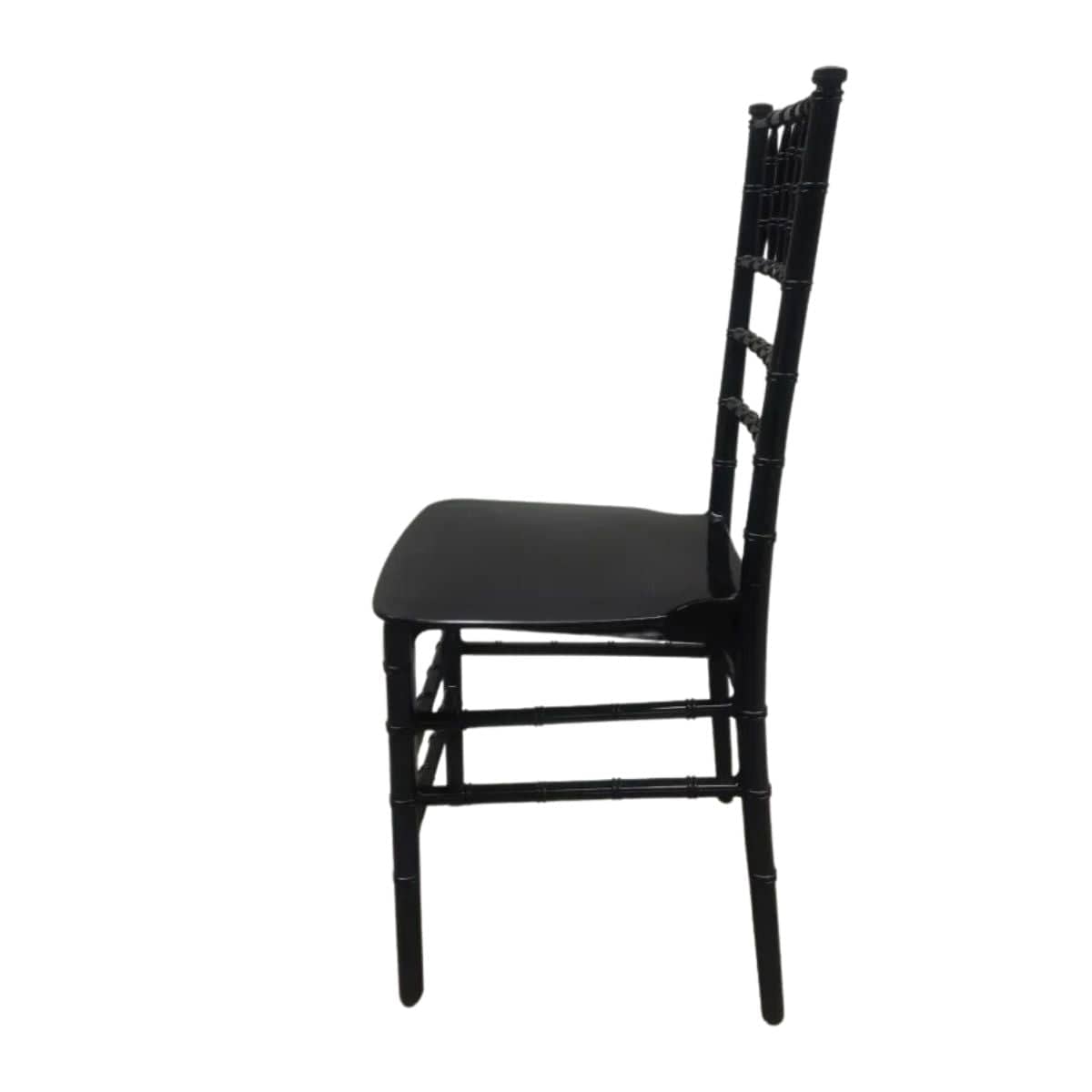 Chivari Black ThinResin™ Chiavari Chair CCRB-MONO-THIN-ZG-T