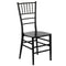 Chivari Black ThinResin™ Chiavari Chair CCRB-MONO-THIN-ZG-T