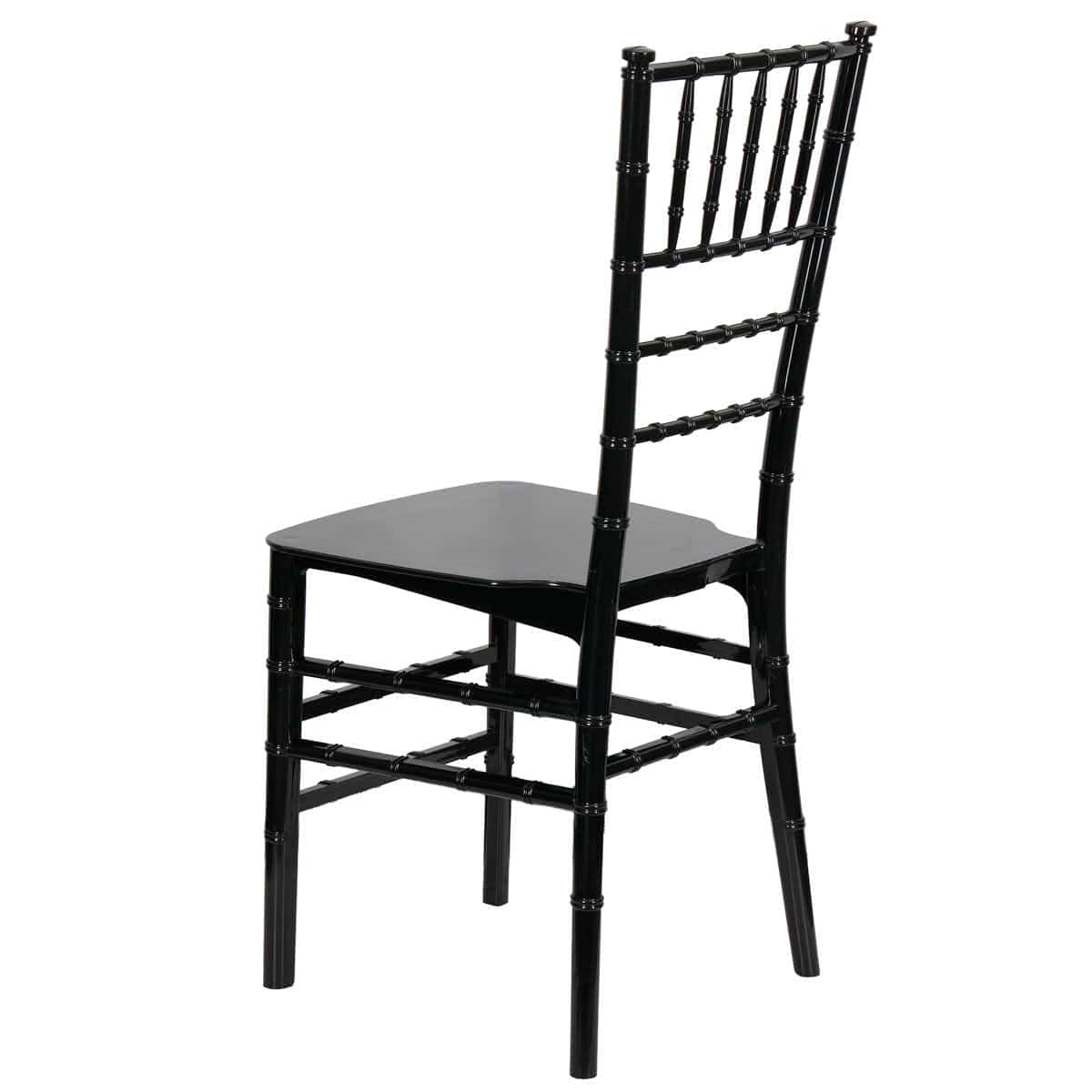 Chivari Black ThinResin™ Chiavari Chair CCRB-MONO-THIN-ZG-T