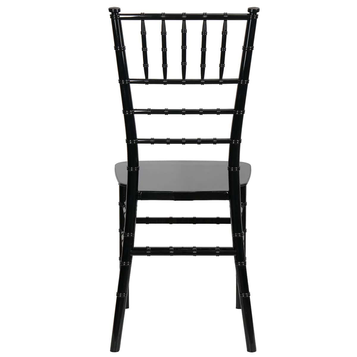 Chivari Black ThinResin™ Chiavari Chair CCRB-MONO-THIN-ZG-T