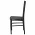 Chivari Black Woodgrain ToughResin™ Chiavari Chair CCRBB-MONO-AX-T