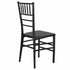 Chivari Black Woodgrain ToughResin™ Chiavari Chair CCRBB-MONO-AX-T