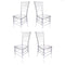 Clear Resin Pro-Clear Chiavari Chair 4 Chair Bundle Some Assembly Required