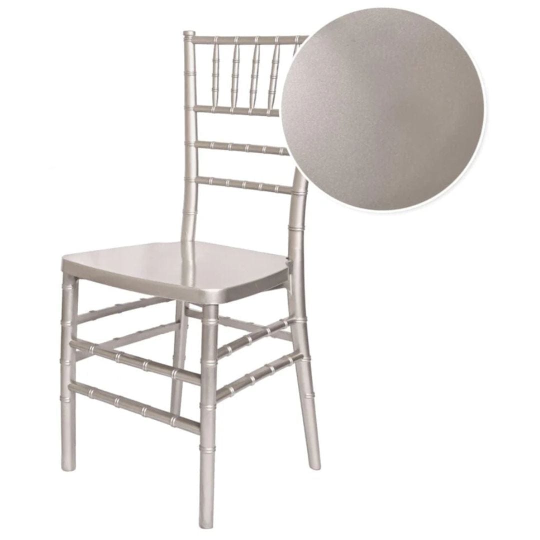 Chivari Sparkling Silver Champagne ToughResin™ Chiavari Chair CCRCSSPCC-MN-AX