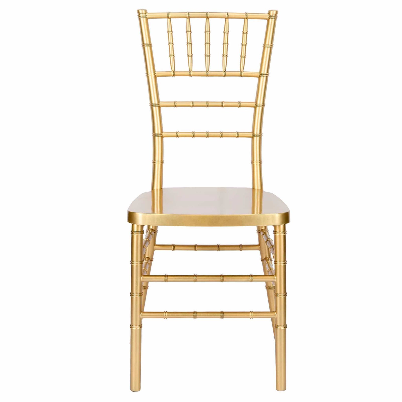 Chivari Gold Bullion Resin Steel Skeleton™ Chiavari Chair with Color Core CCRGBCC-ST-A