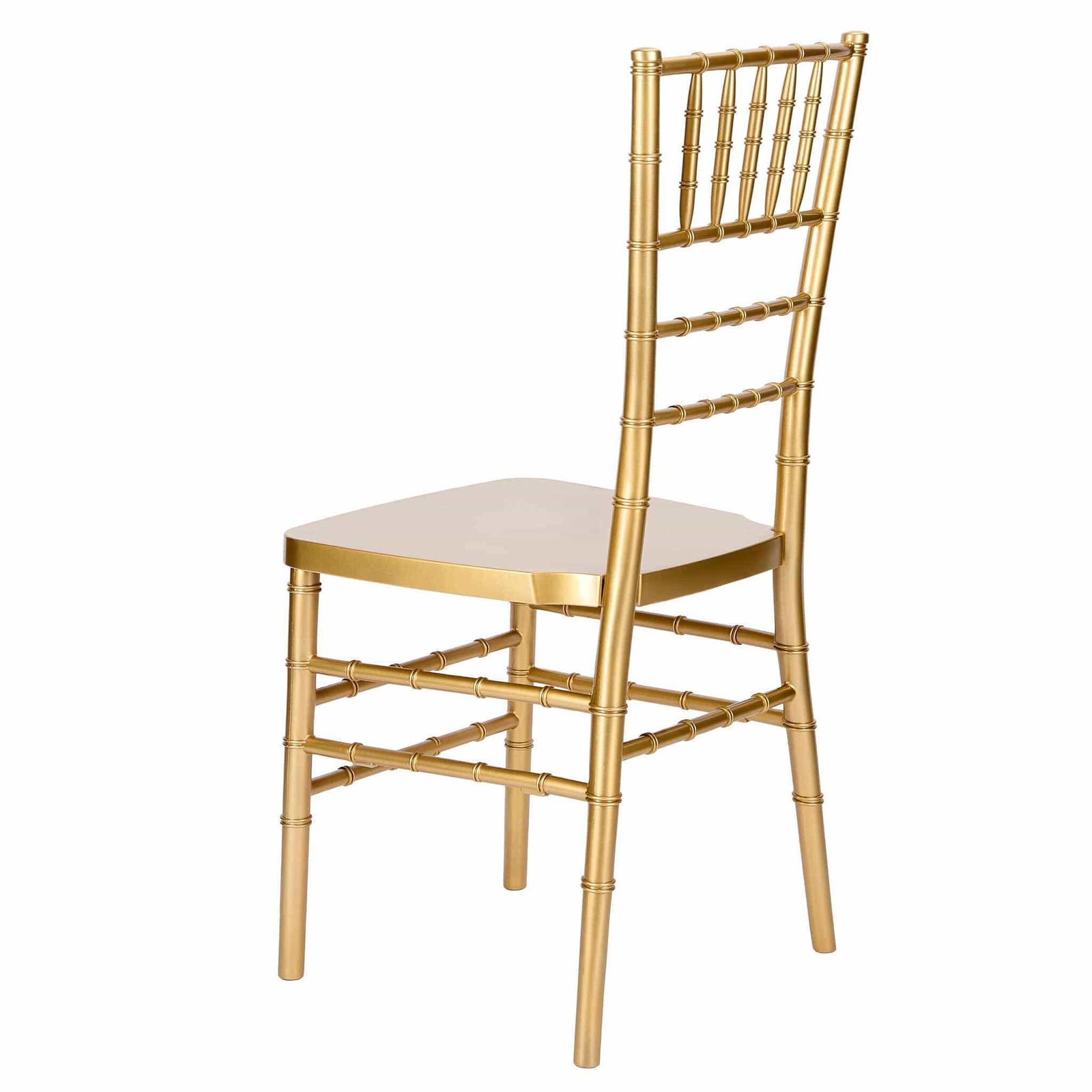 Chivari Gold Bullion Resin Steel Skeleton™ Chiavari Chair with Color Core CCRGBCC-ST-A