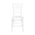 Chivari White ToughResin Chiavari Chair - 2 Pack - Some Assembly Required CCRW2-U-ZG-T-2