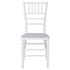 Chivari White Woodgrain ToughResin™ Chiavari Chair CCRWB-MONO-AX-T