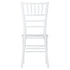 Chivari White Woodgrain ToughResin™ Chiavari Chair CCRWB-MONO-AX-T